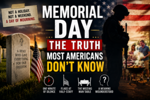 U.S Memorial Day: The Holiday America Forgets While It Celebrates Freedom