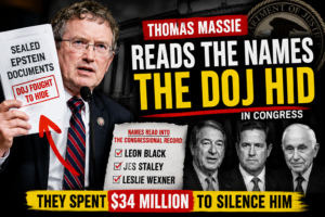 They Spent $34 Million to Silence Him: Thomas Massie Expose Epstein Names in Congress