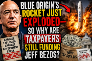 Blue Origin’s Rocket Just Exploded, So Why Are Taxpayers Still Funding Jeff Bezos?