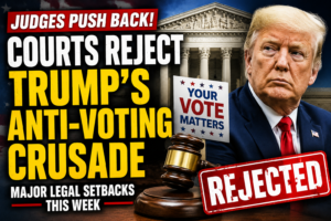 Judges are rejecting Trump’s anti-voting crusade