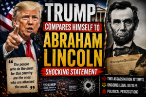 Trump Compares Himself to Abraham Lincoln in Shocking Statement