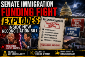 Senate Immigration Funding Fight Explodes Inside New Reconciliation Bill