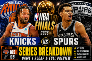 NBA Finals 2026: Knicks vs Spurs Series Breakdown, Game 1 Recap & Full Preview