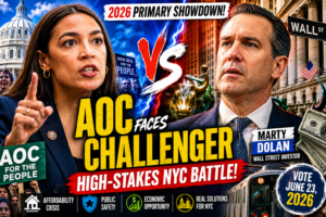 AOC Faces 2026 Primary Challenge From Wall Street Investor in High-Stakes NYC Battle
